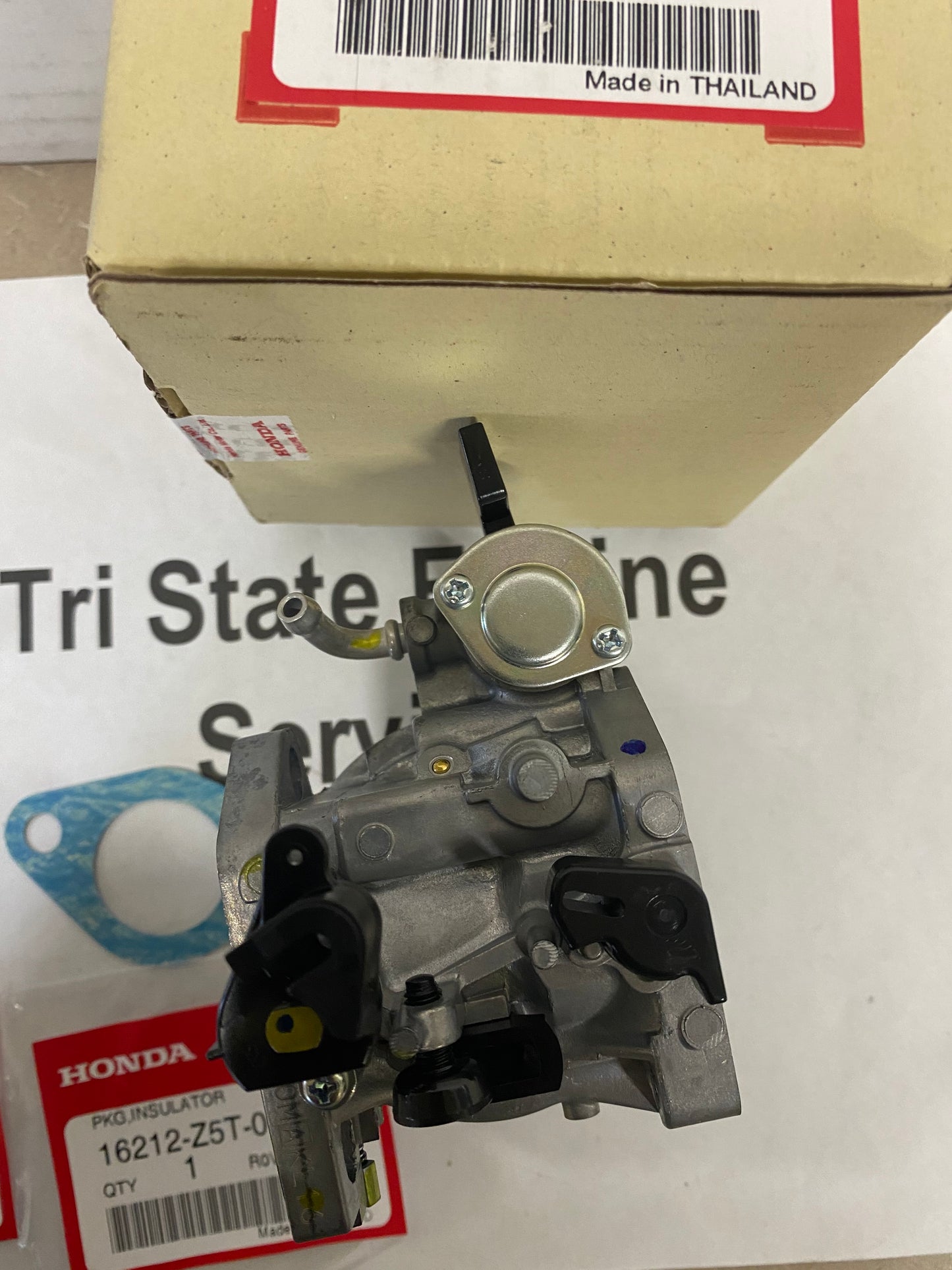 OEM Honda Carburetor 16100-Z8T-911 w/ Mounting Gaskets GX340 Engines