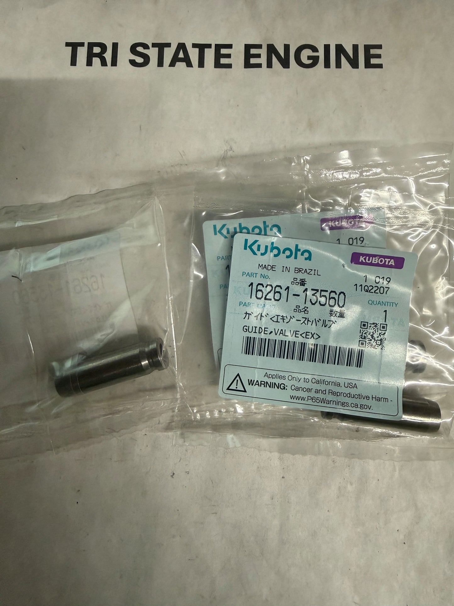 KUBOTA GUIDE EXHAUST 16261-13560