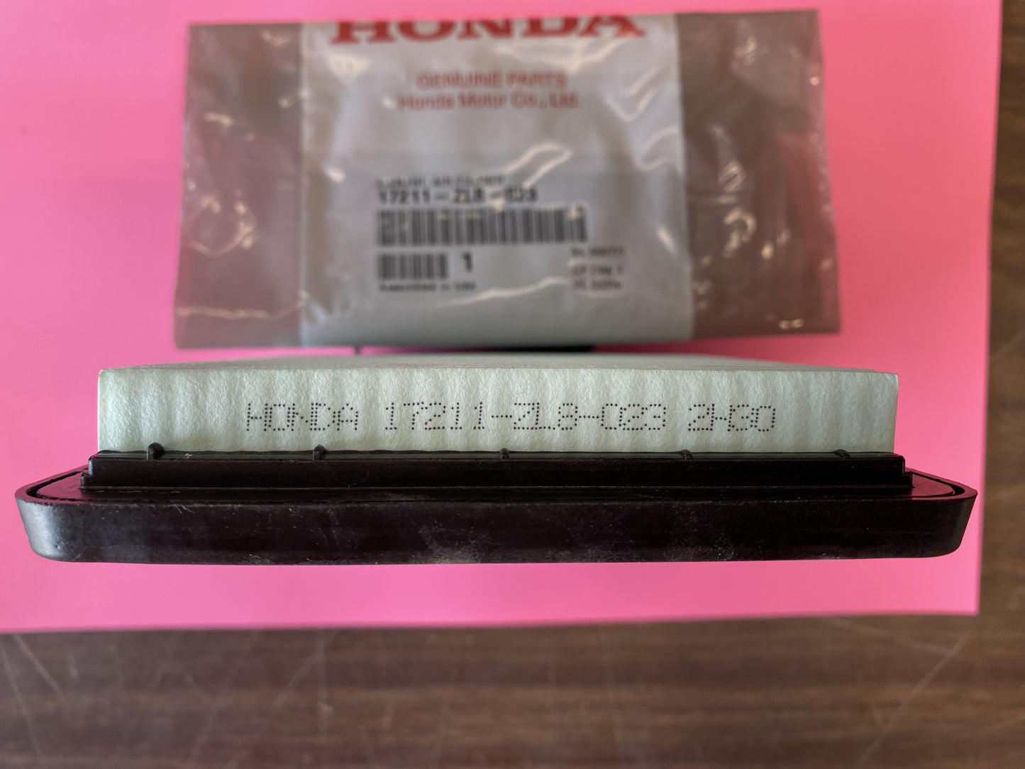 OEM Honda Air Filter 17211-ZL8-023 Fits Honda Mowers