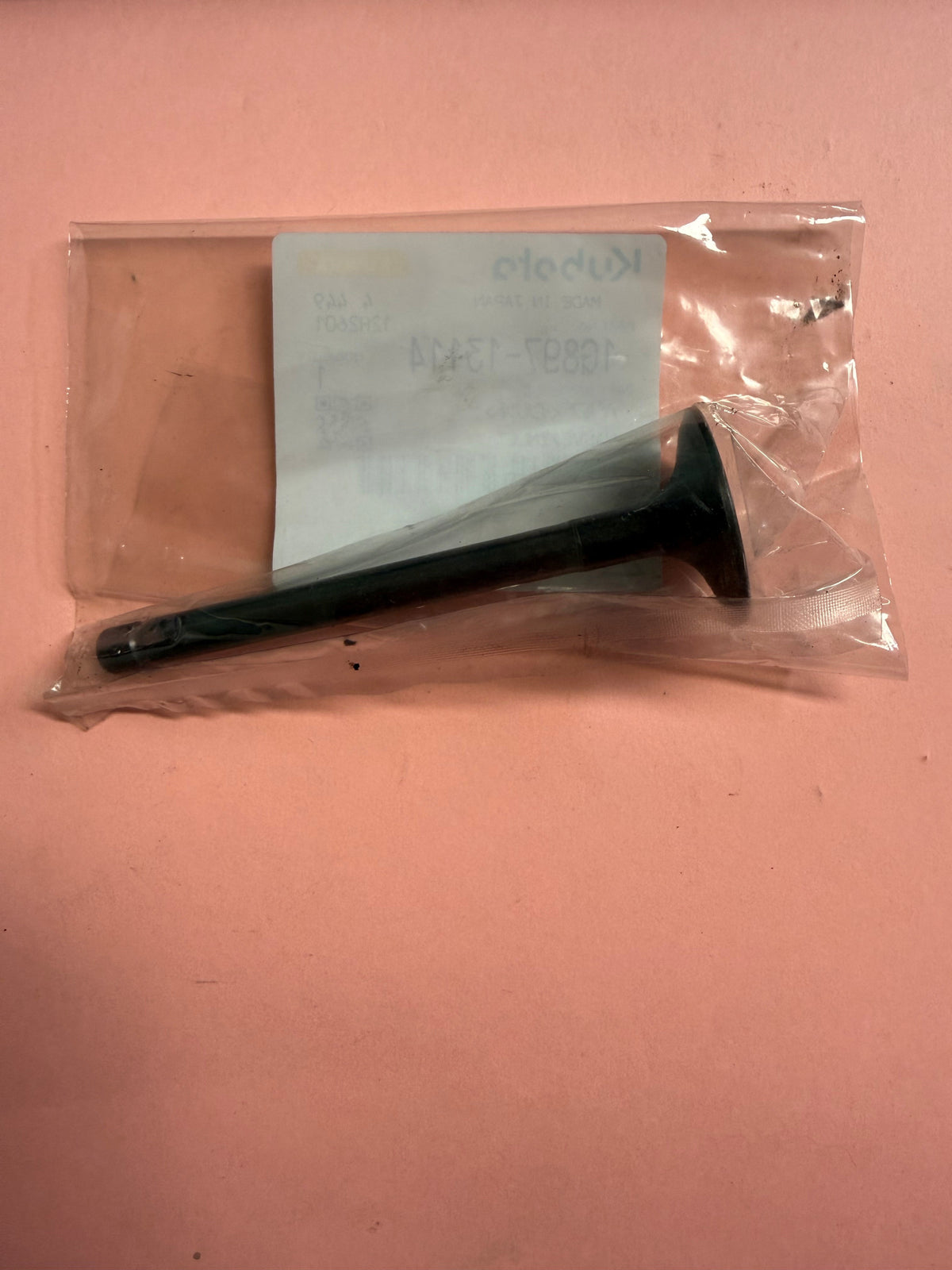 1G897-13114 KUBOTA INTAKE VALVE