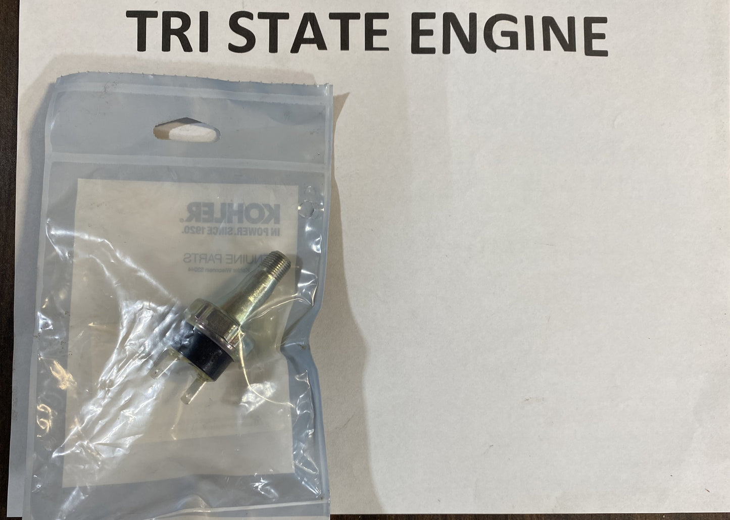 Kohler OEM 25 099 41-S Oil Pressure Switch Miller Welder part # 276379