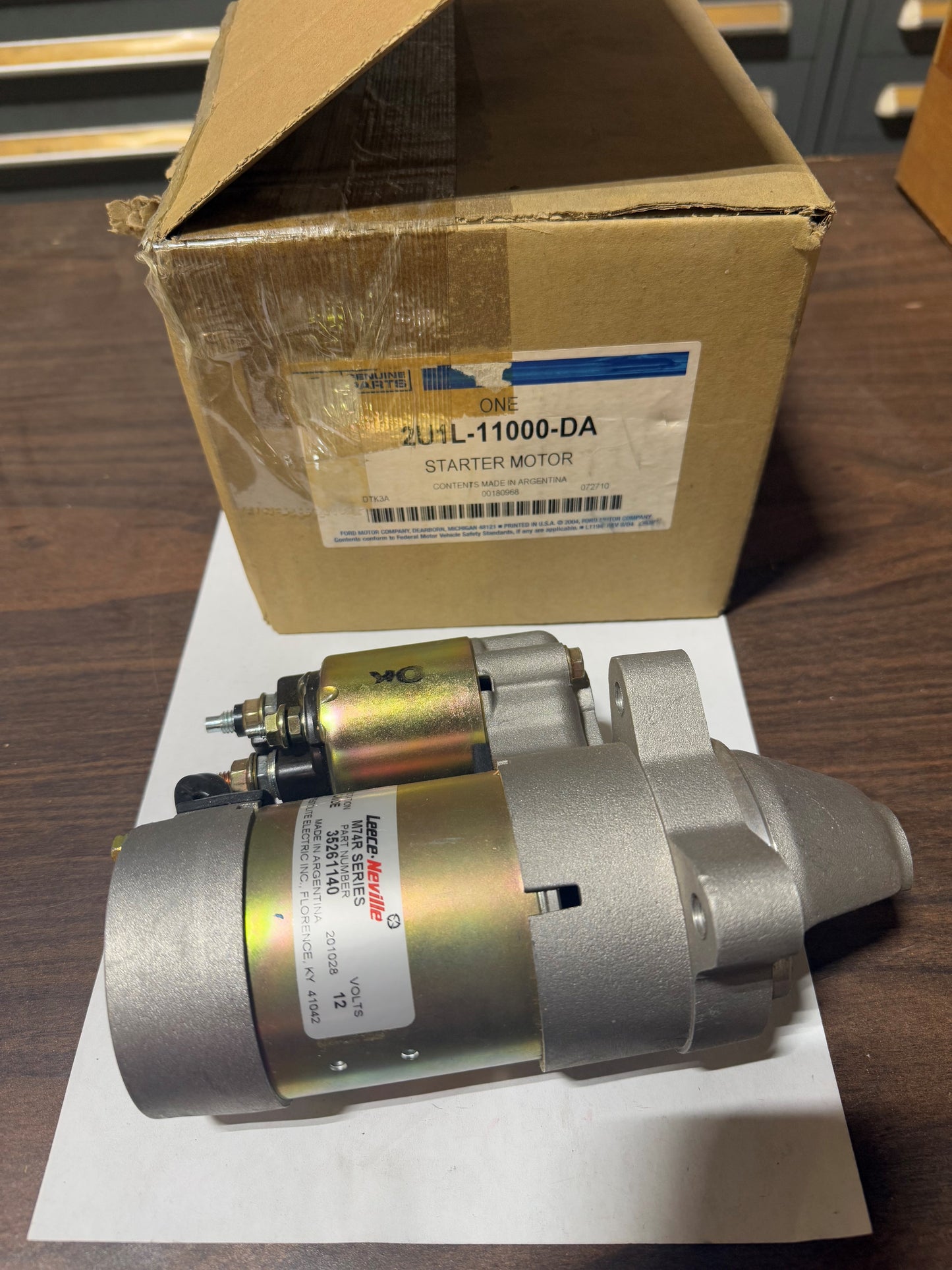 2U1L-11000-DA FORD STARTER MOTOR