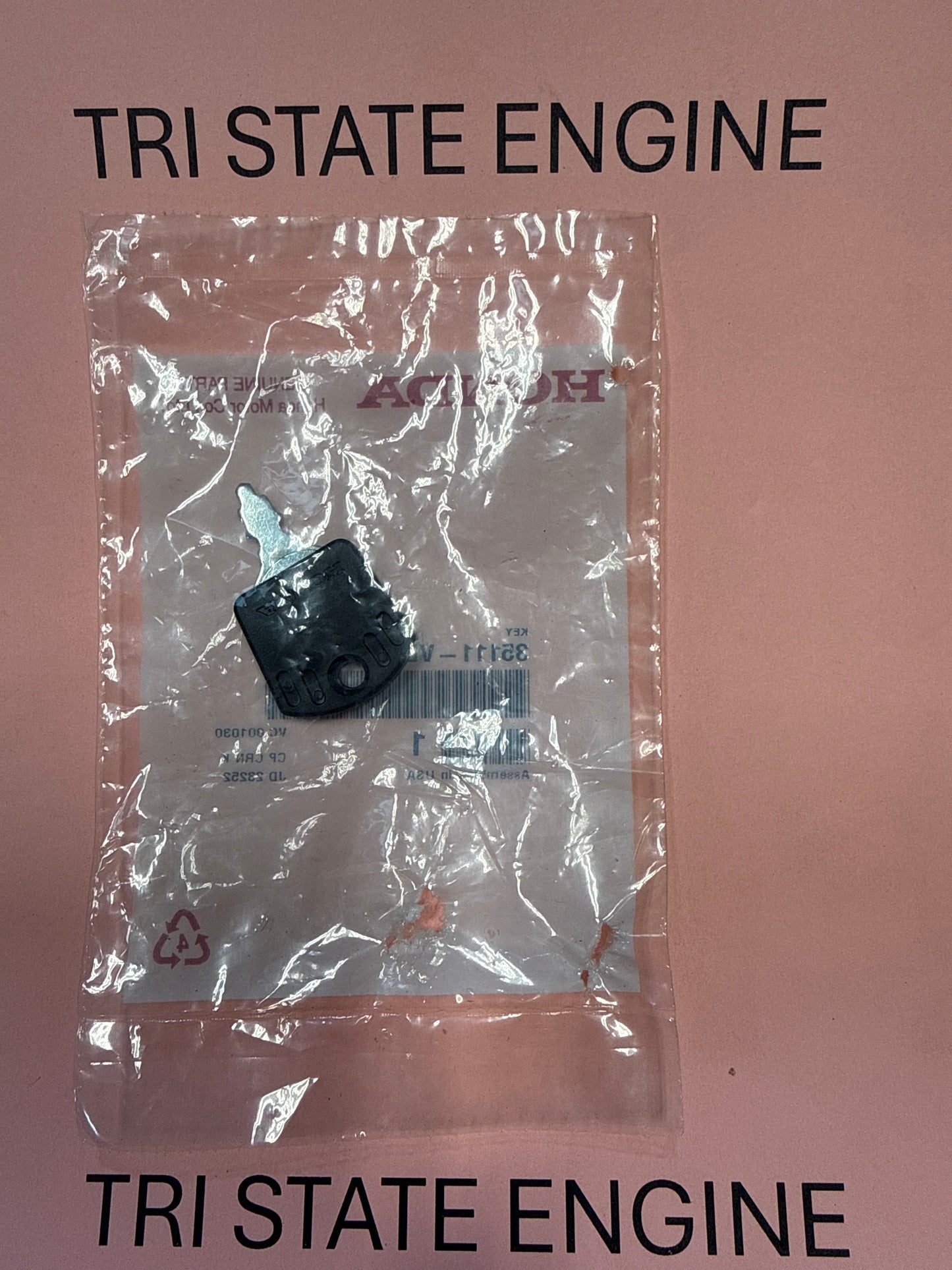 Honda key 35111-VL0-W01