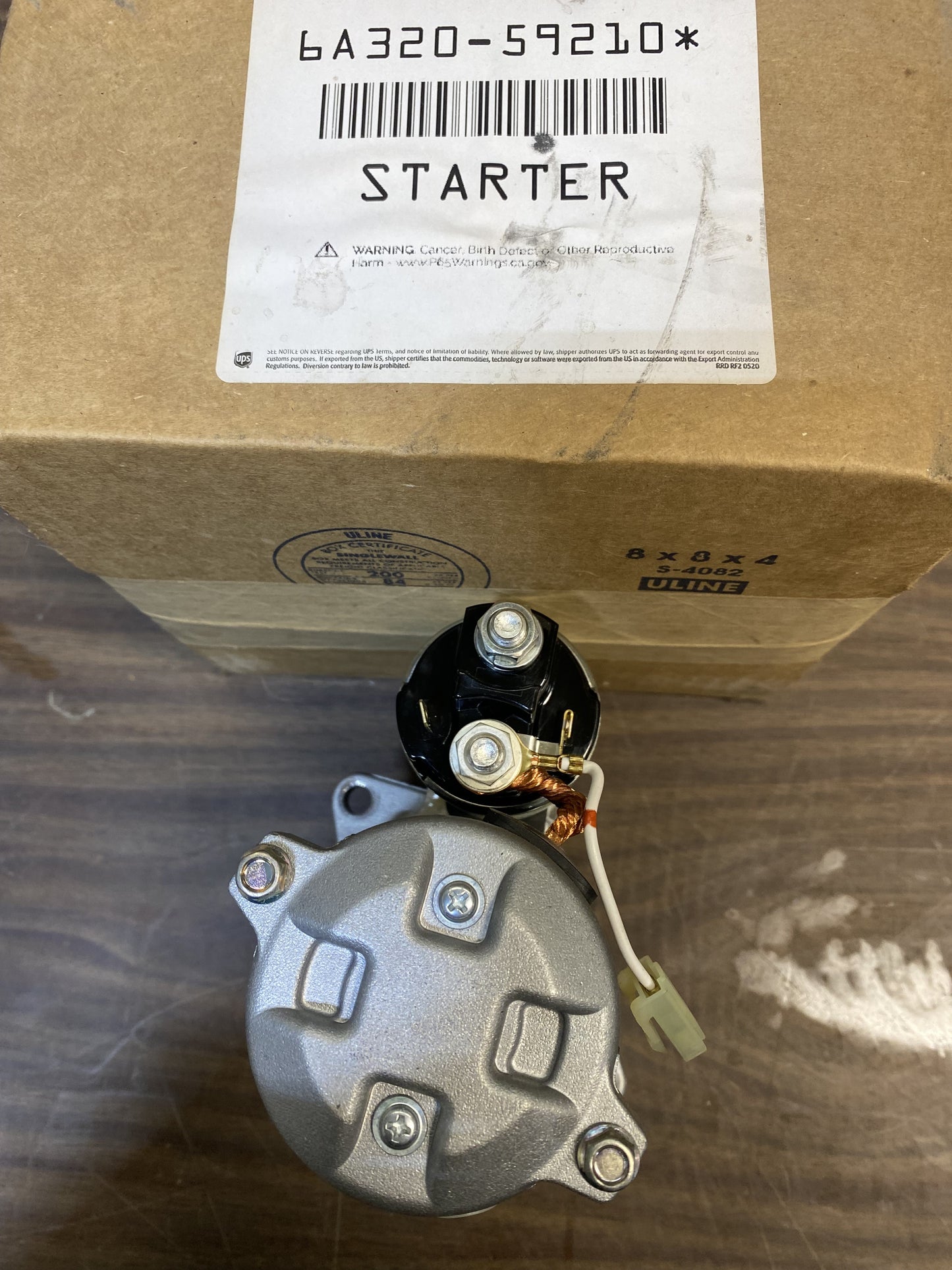 6A320-59210 STARTER FOR KUBOTA ENGINES