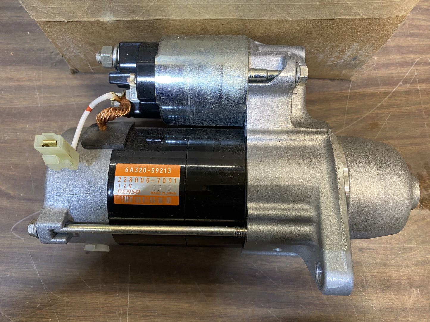 6A320-59210 STARTER FOR KUBOTA ENGINES