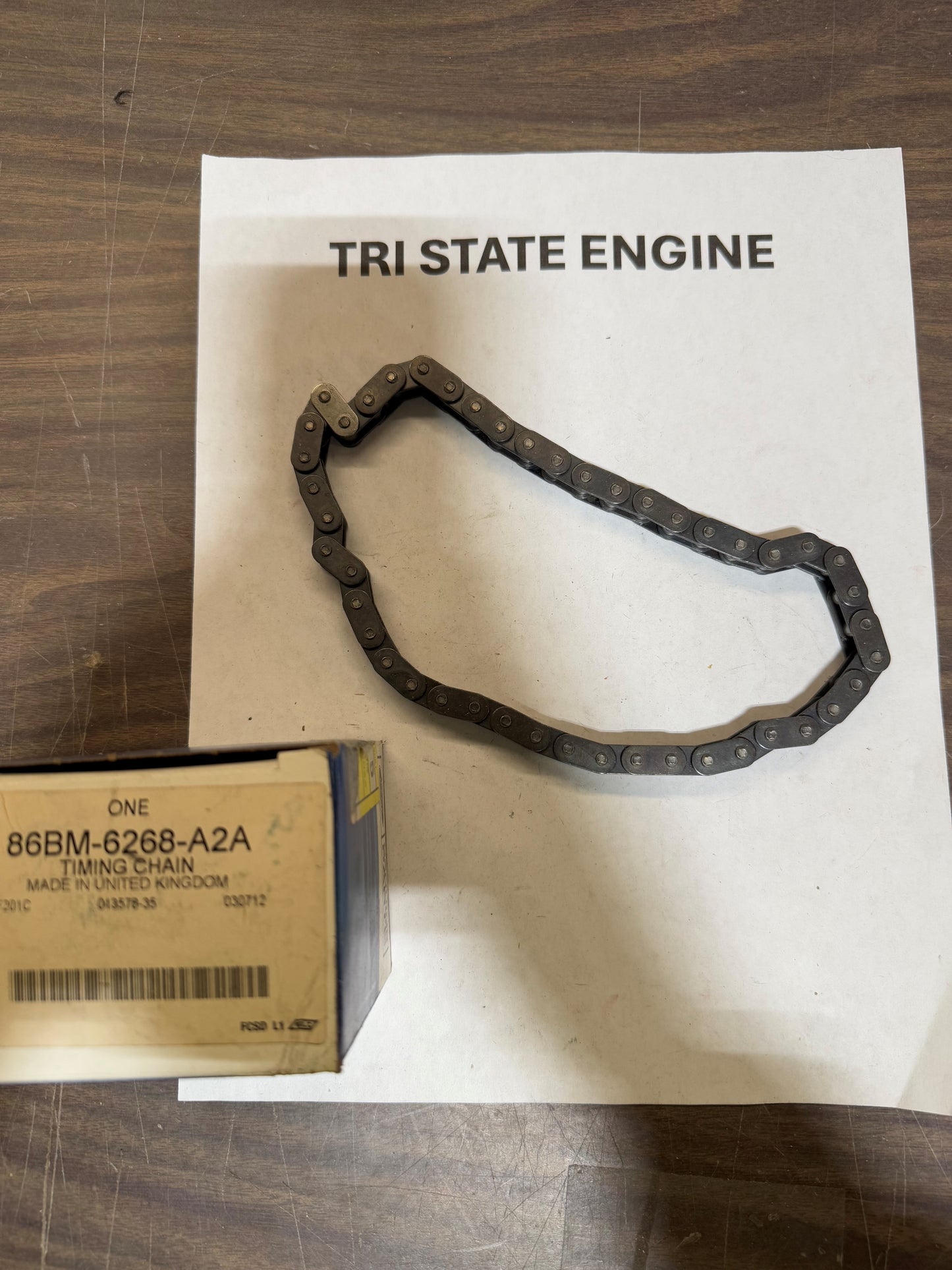 86BM-6268-A2A FORD TIMING CHAIN