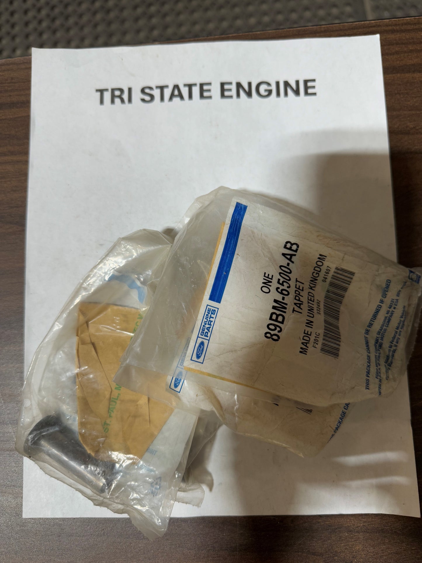89BM-6500-AB FORD TAPPET
