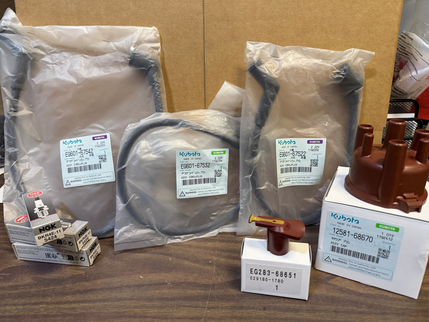 KUBOTA TUNE UP KIT DF752 WG752