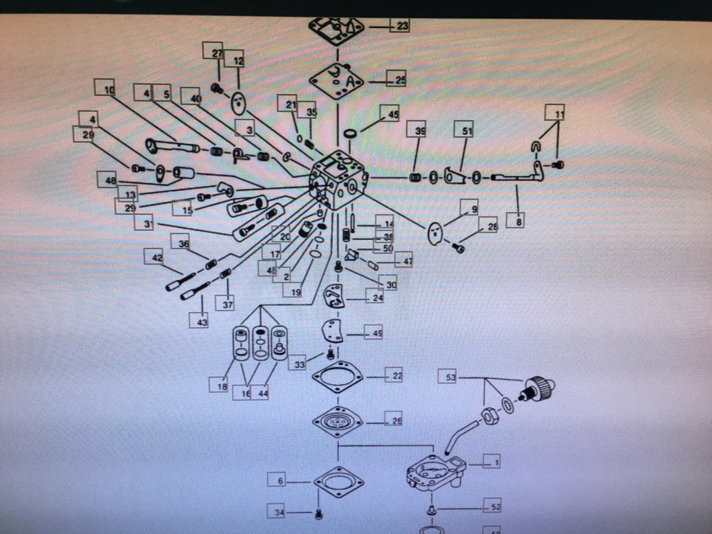 Walbro K10-HD Carb Kit, For STIHL 029, 039, 044, 046 MS-270, 280, 290, 310, 361