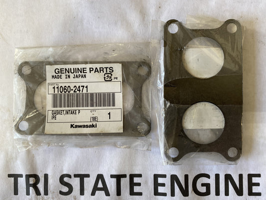 PAIR OF OEM KAWASAKI INTAKE 11060-2471 FD671 FD711 FD750