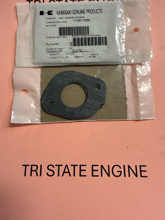 KAWASAKI GASKET CARBURETOR TO MANIFOLD 11061-7088