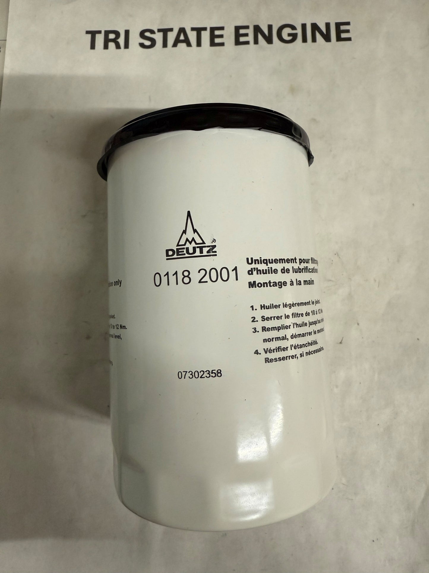 DEUTZ SPIN-ON OIL FILTER 1182001