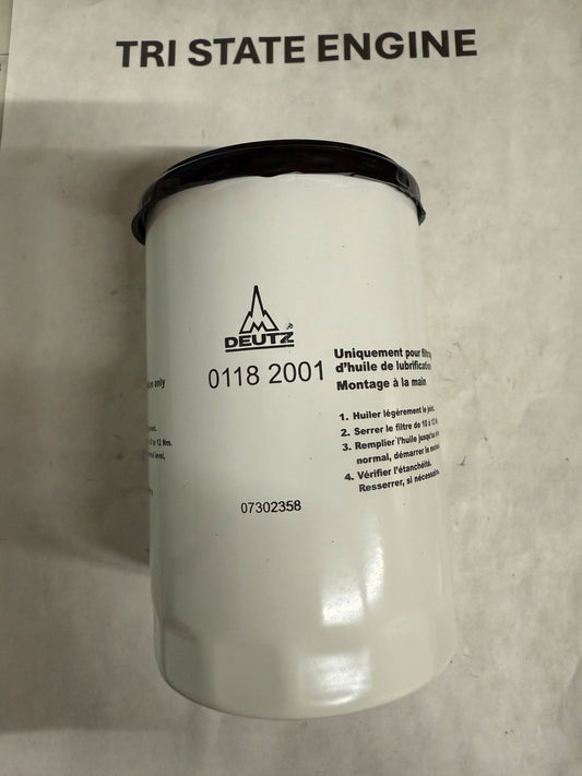 DEUTZ SPIN-ON OIL FILTER 1182001