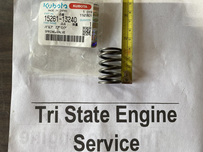 15261-13240 Kubota Valve Spring D1105 E75 EA300 V1505 WG1605