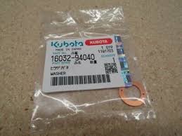 Kubota #16032-94040 WASHER