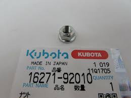 Kubota #16271-92010 NUT