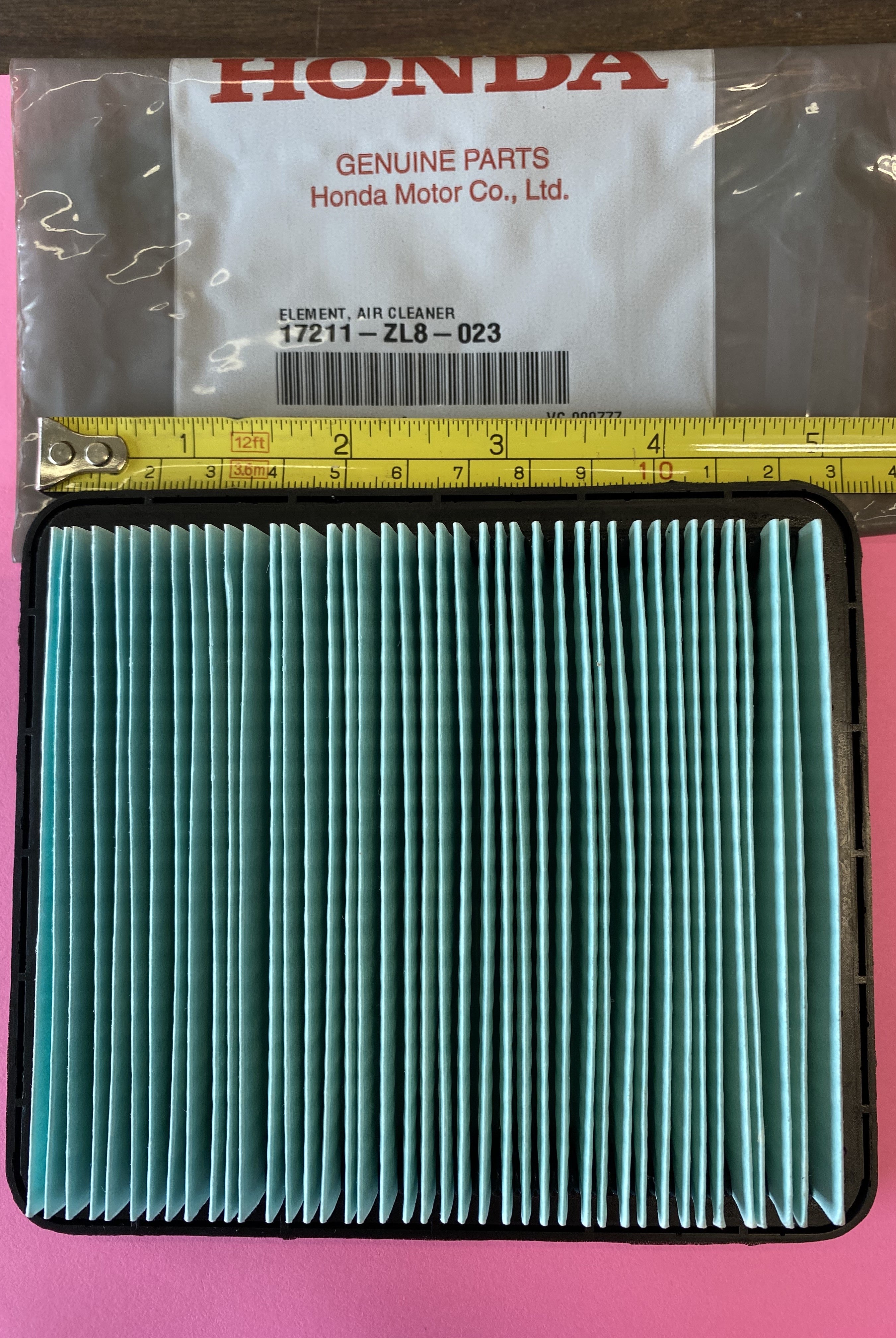 Honda Genuine 17211-ZL8-023 Air Filter - Foto 2