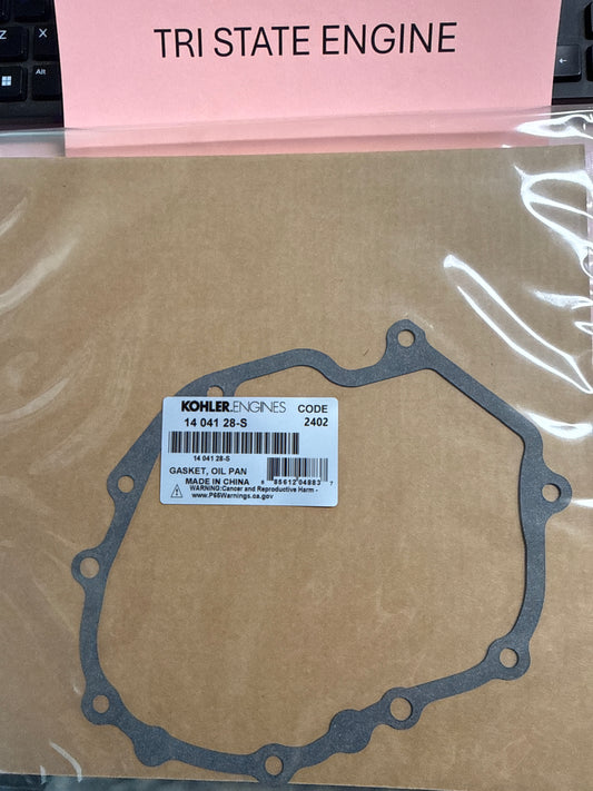 Kohler oil pan gasket 14 041 28-S