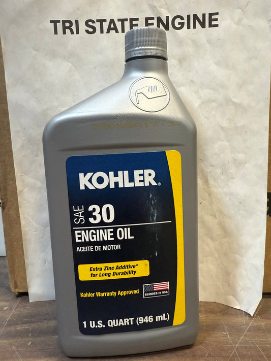 25 357 02 KOHLER OIL 30W QT