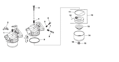OEM Kohler Carburetor Rebuild Kit 25 757 01-S