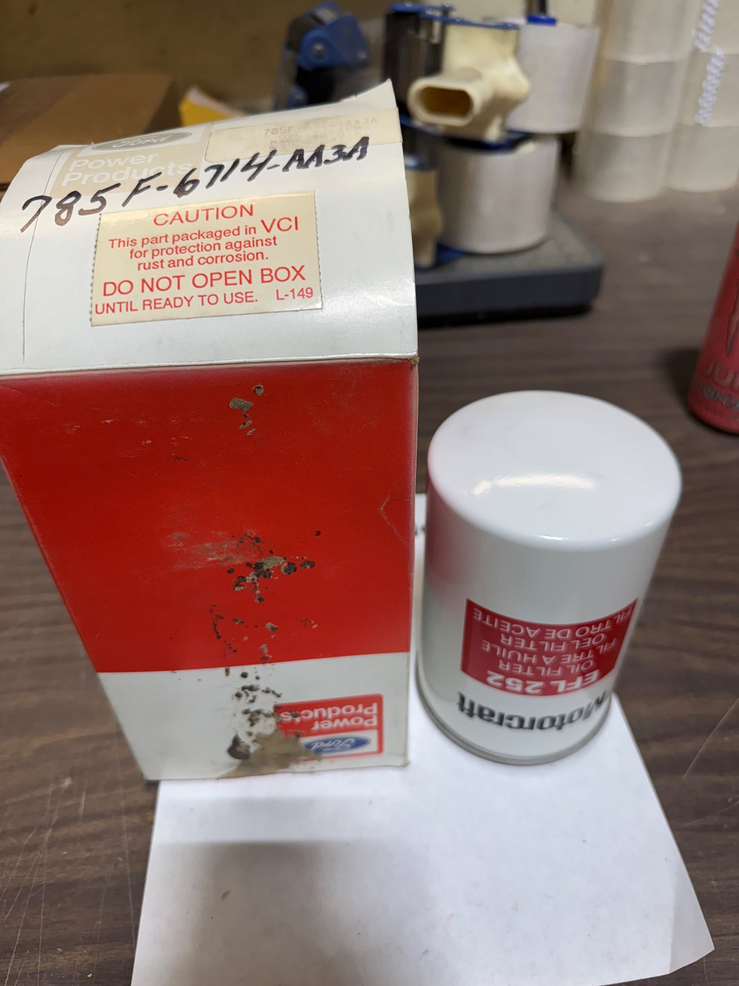 785F-6714-AA3A FORD OIL FILTER