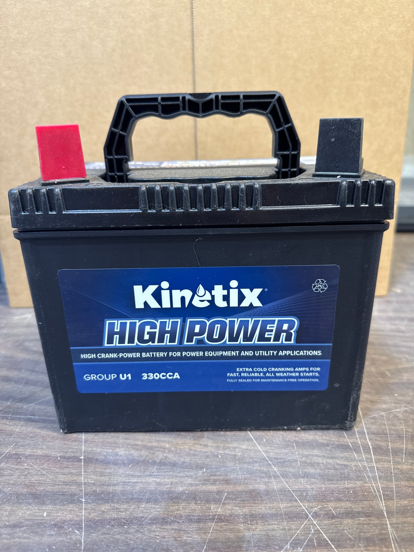 KINETIX LAWN & GARDEN BATTERY - 50RC 330CCA battery lawnmower