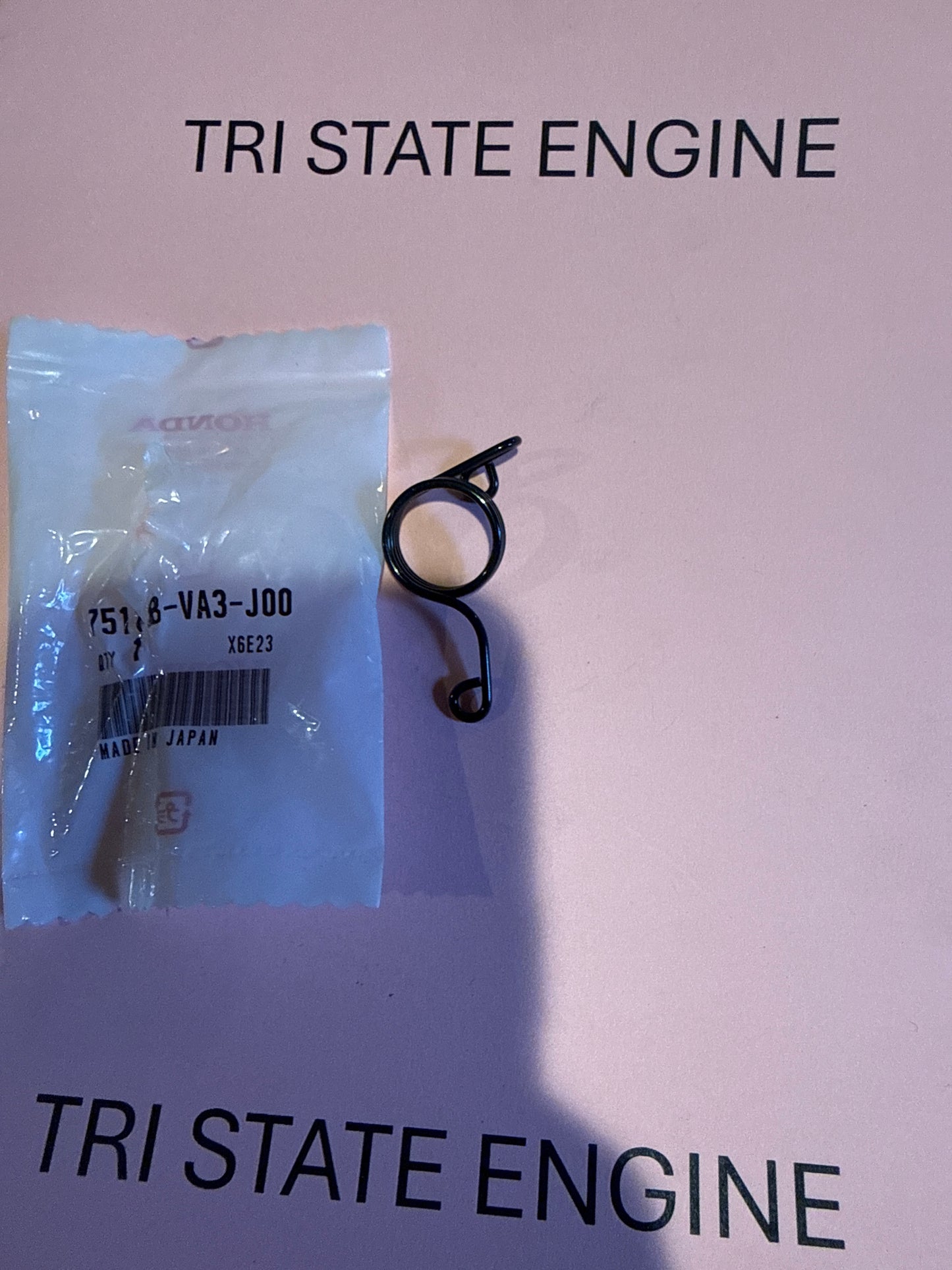 Honda spring, R. 75118-VA3-J00