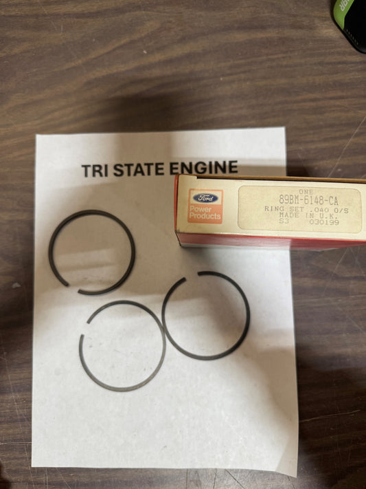 89BM-6148-CA FORD RING SET .040