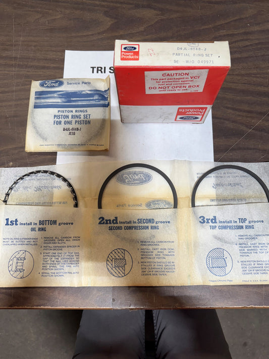D4JL-6148-J FORD PARTIAL RING SET