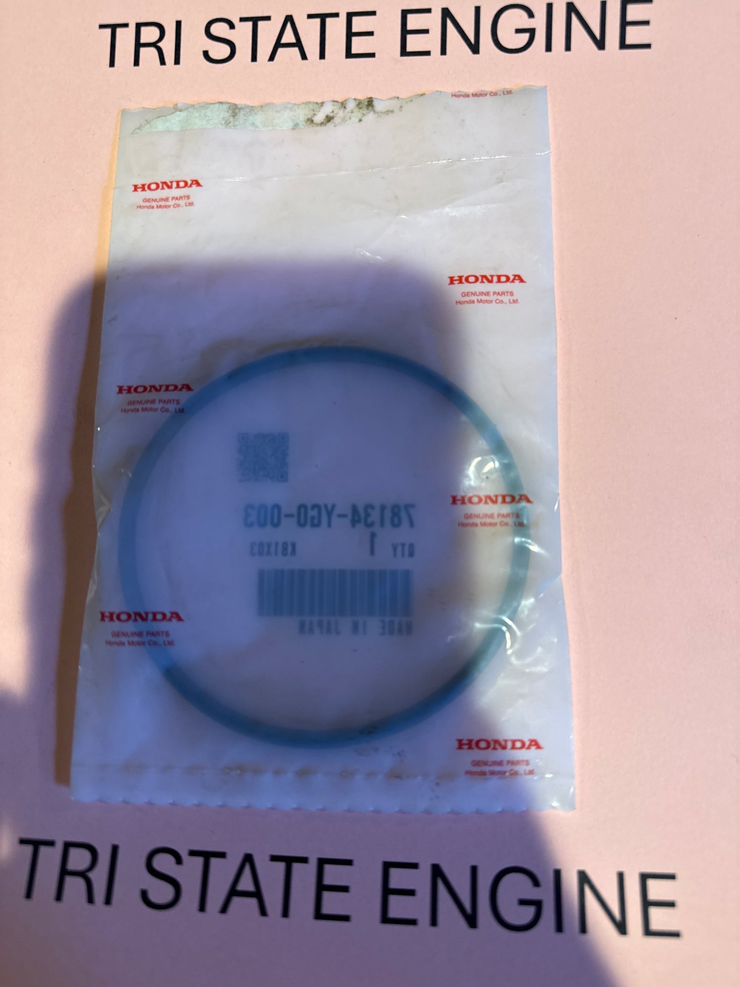 Honda o-ring 78134-YG0-003