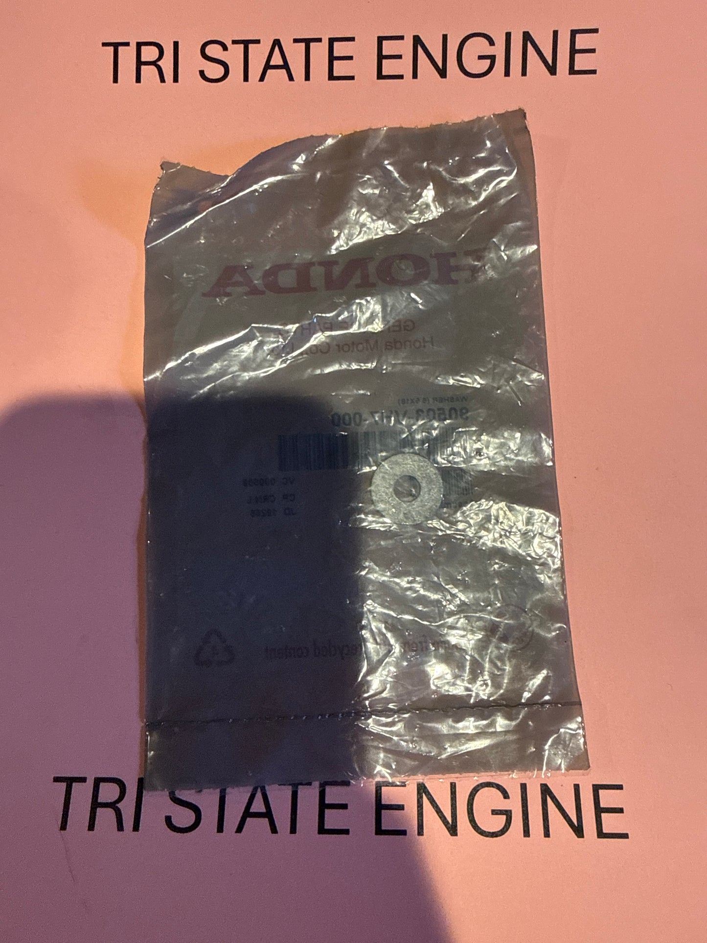 Honda arm washer 90502-VH7-000