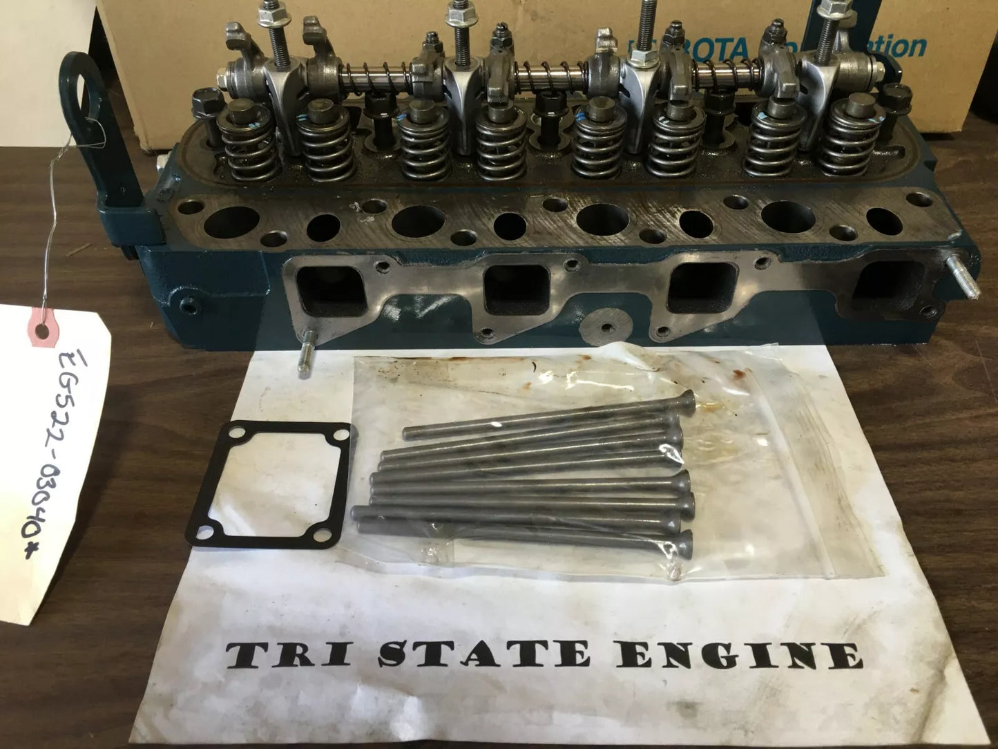 EG522-03040 Complete Cylinder Head Asm for Kubota WG1605