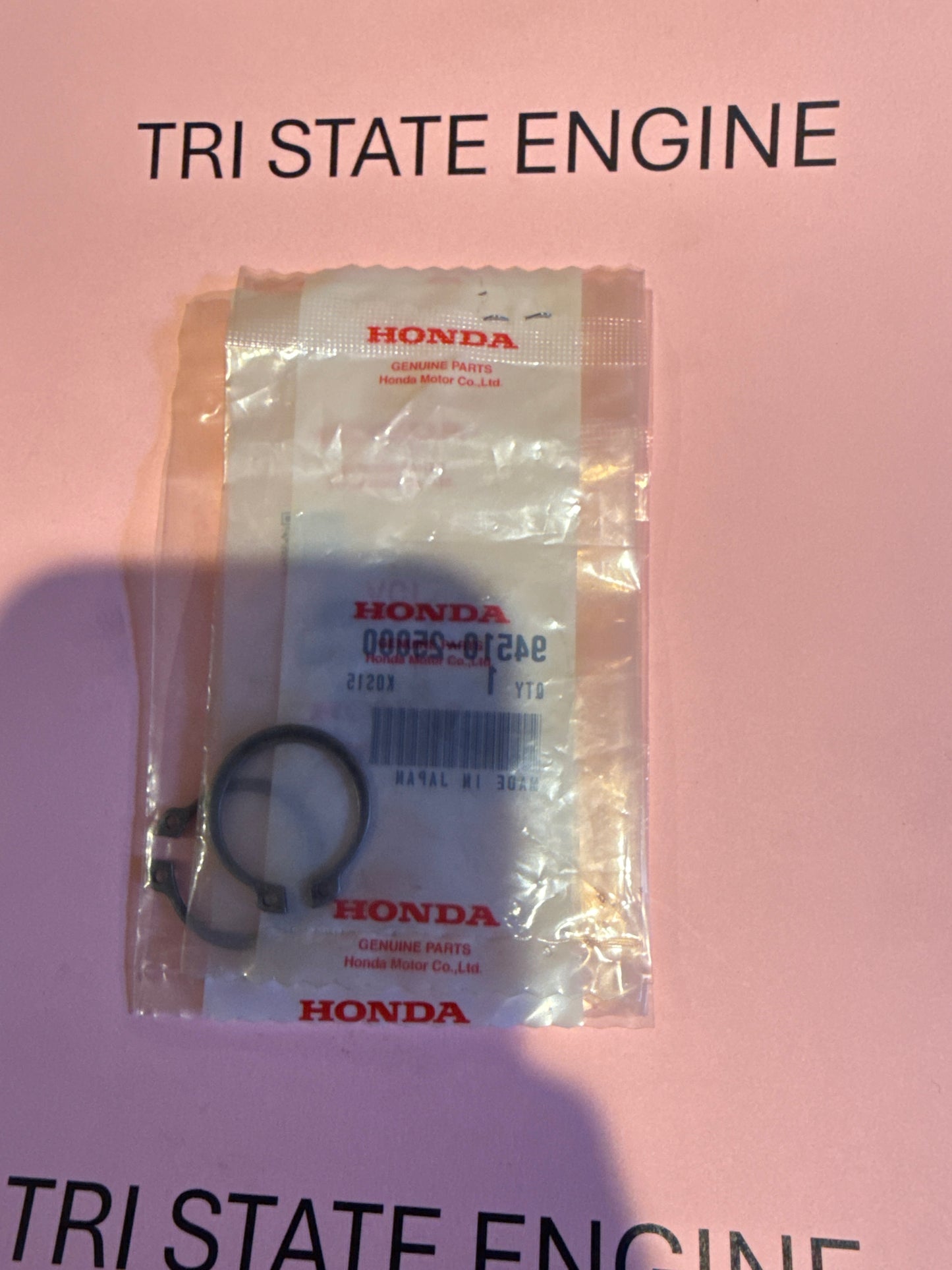Honda circlip (25MM) 94510-25000